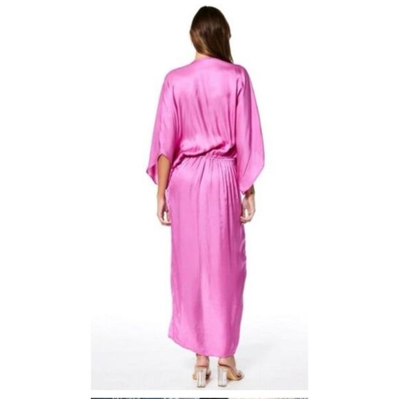 YOUNG FABULOUS & BROKE SIREN
MAXI DRESS IN TROPIC PINK Size S / NWT - Picture 3 of 11